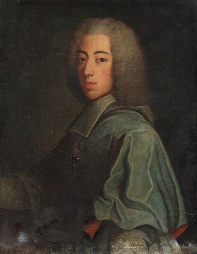 Tysk: Portræt af Johann Theodor (1703-1763), søn af kurfyrst Max Emanuel af Bayern Johann Theodor af Bayern, søn af Maximilian II Emanuel af After Joseph Vivien