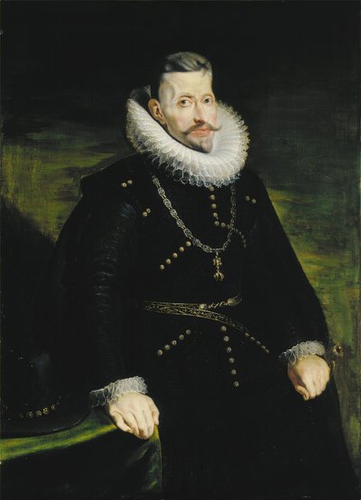 Portræt af ærkehertug Albrecht VII af Habsburg af after Peter Paul Rubens