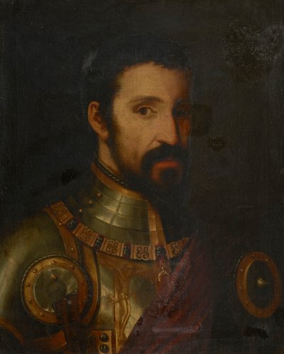Don Fernando Alvarez de Toledo, hertug af Alba (1507-1582) af after Titian