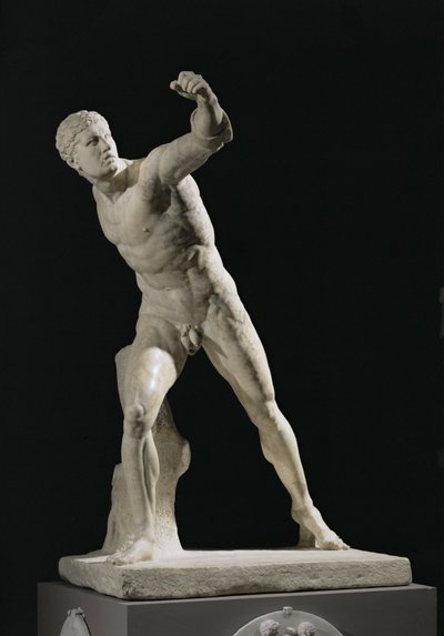 Borghese-gladiatoren, der blev fundet i Anzio i Italien omkring ... af Agasias Agasias