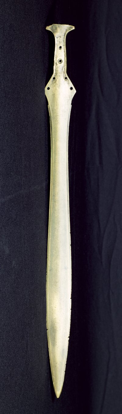 Sen bronzealder sværd fra Ewart Park, Northumberland af Age Bronze