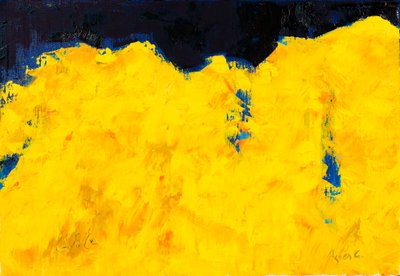 Resilience 2, 2018 (olie på lærred) af Agnes Girardon