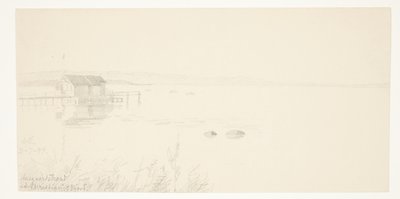 Aalsgaard strand ved Christianiafjord af Agnes Lunn