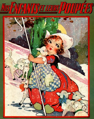 En lille hyrde, ca. 1920 (illustration) af Agnes Richardson
