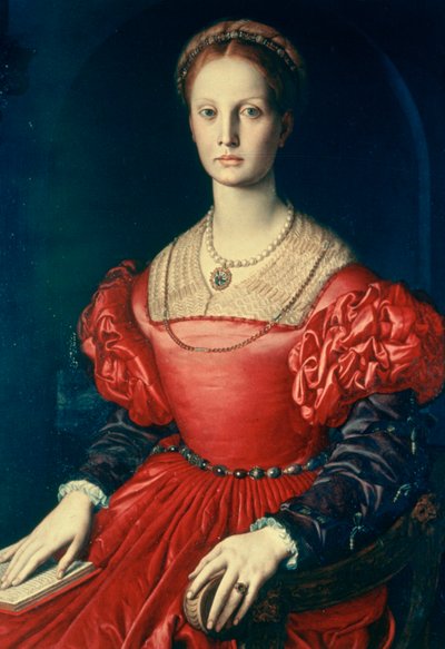 Lucrezia Panchiatichi, c1540 af Agnolo Bronzino