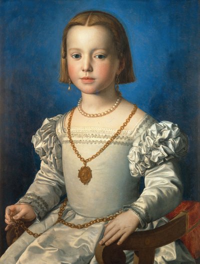 Portræt af Bia de Medici, 1542 af Agnolo Bronzino