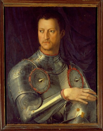 Portræt af Cosimo I (1519-74) de Medici af Agnolo Bronzino