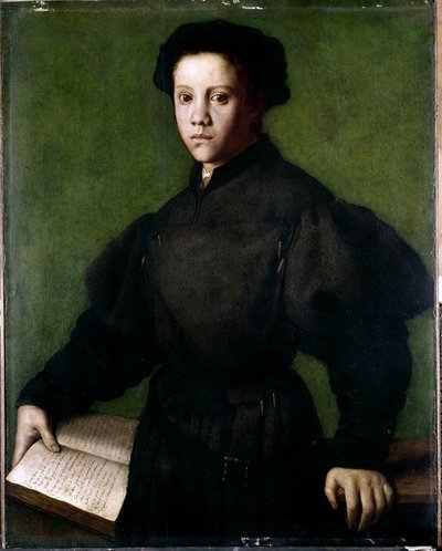 Portræt af en ung dreng af Agnolo di Cosimo Bronzino