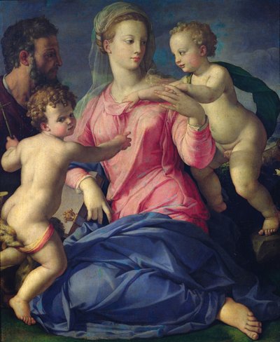 Den hellige familie af Agnolo Bronzino