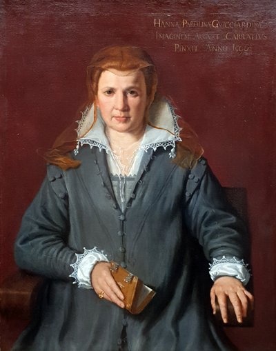 Anna Parolini Guicciardini af Agostino Carracci