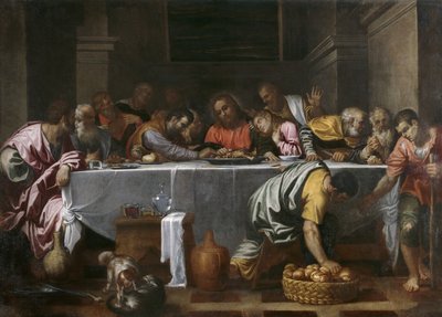Den sidste nadver af Agostino Carracci