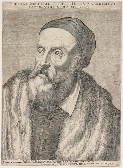 Tizian af Agostino Carracci