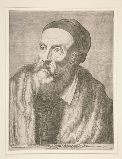 Tiziano Vecelli (Tizian) af Agostino Carracci
