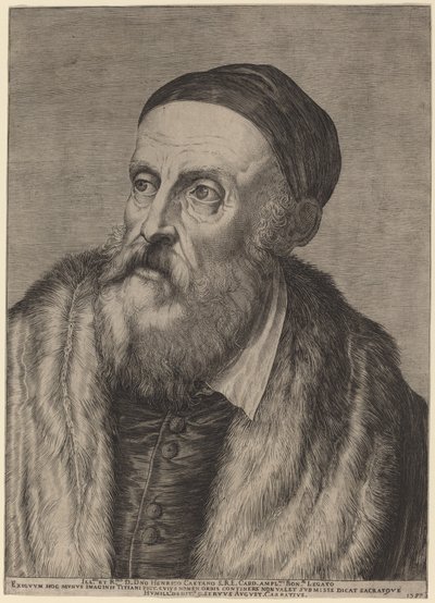 Tizian af Agostino Carracci after Titian