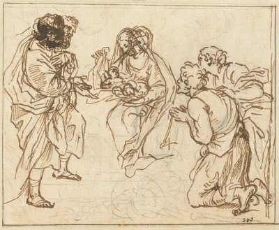 Hyrdernes tilbedelse af Agostino Masucci