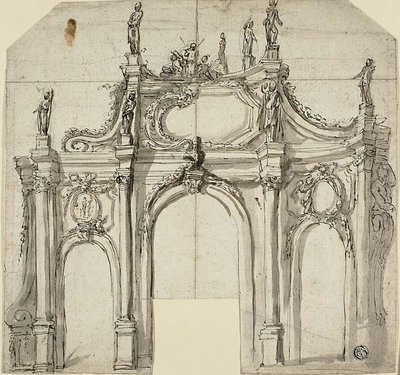 Triumfbue af Agostino Mitelli