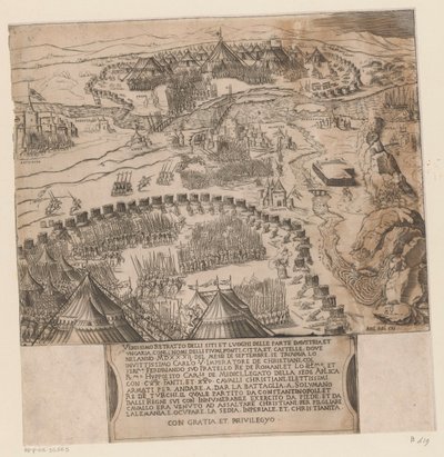 Osmannernes belejring af Wien af Agostino Veneziano