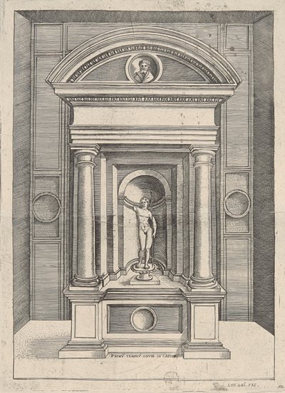 Første Tenplum torsdag i Capitol af Agostino Veneziano