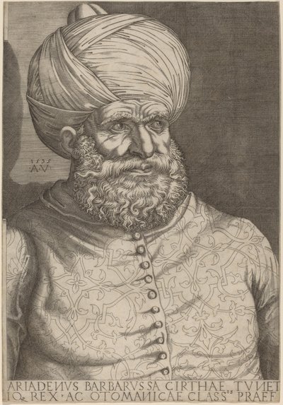 Barbarossa, Khair-ed-Din af Agostino dei Musi