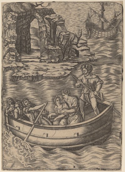 Barc af Agostino dei Musi after Raphael