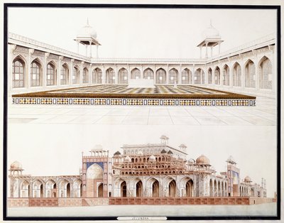 Secundra, ca. 1815 af Agra School