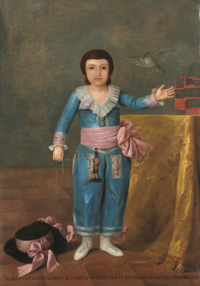 Portræt af Juan Maria Osorio, ca. 1786. af Agustín Esteve y Marques