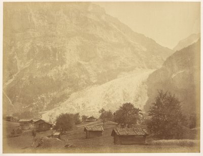 Grindelwald Lower Glacier og Boenisseg Route på Mettenberg af Aimé Civiale