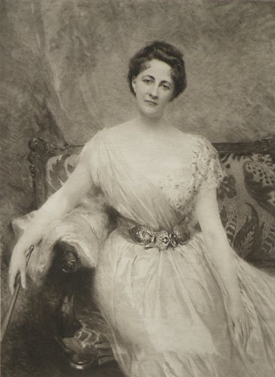 Moreau-vauthier 1906 plade 32 aime morot madame archdeacon boisseaux 1895 af Aimé Nicolas Morot