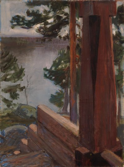 Kalelas veranda af Akseli Gallen-Kallela