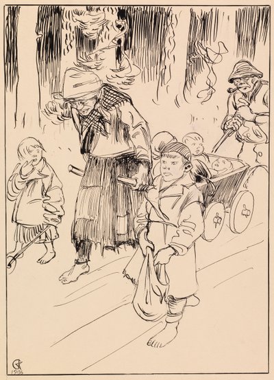 Rajamäki-regimentet af Akseli Gallen-Kallela