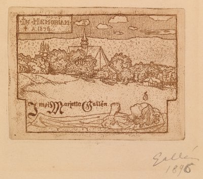 Uden titel af Akseli Gallen-Kallela