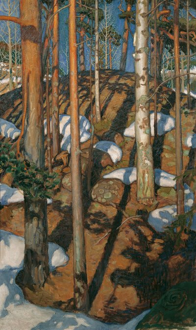 Forår, ca. 1900. af Akseli Gallen Kallela