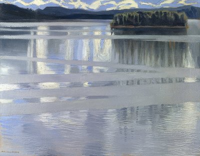 Keitele søen. 1905 af Akseli Valdemar Gallen-Kallela