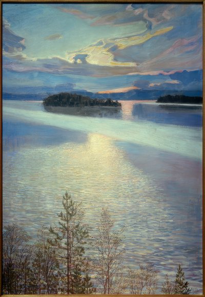 Seeblick af Akseli Valdemar Gallen-Kallela