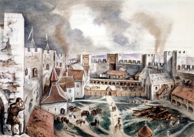Framlingham Castle, 13. århundrede, c1960