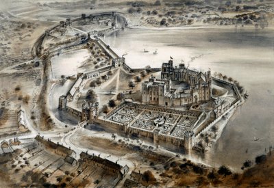 Kenilworth Castle, c1575, c1960
