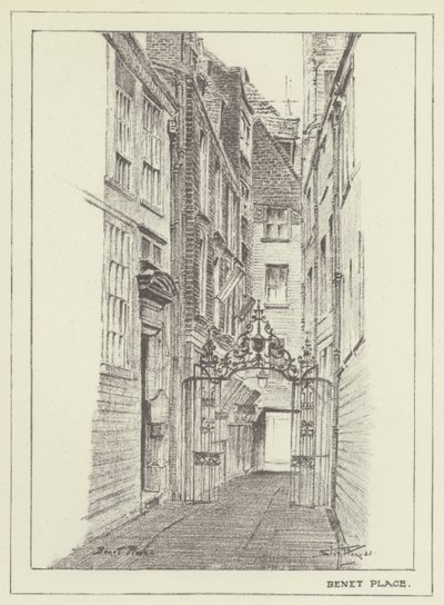 Benet Place af Alan Stapleton