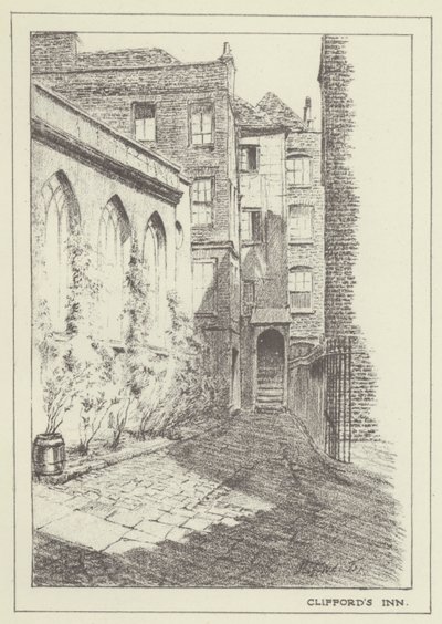 Cliffords Inn af Alan Stapleton