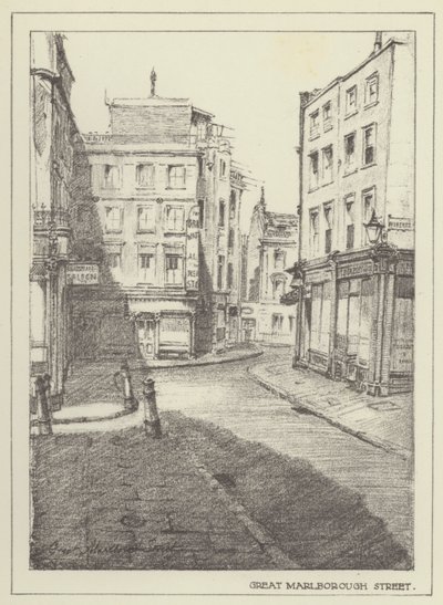 Great Marlborough Street af Alan Stapleton