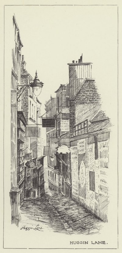 Huggin Lane af Alan Stapleton
