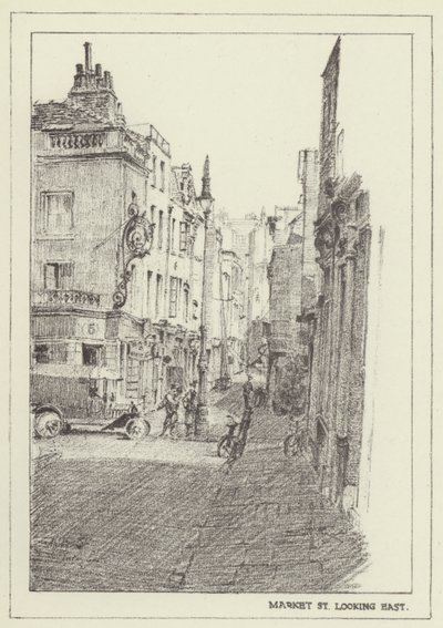 Market Street, kigger mod øst af Alan Stapleton
