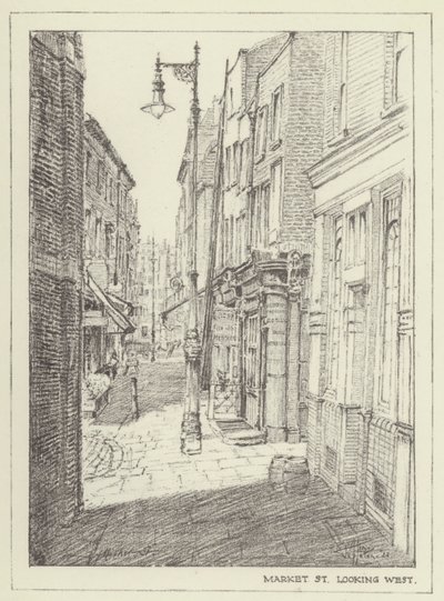 Market Street, der ser mod vest af Alan Stapleton