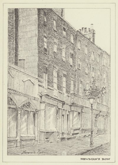 Newmans Row af Alan Stapleton
