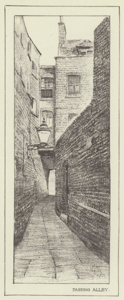 Passerer Alley af Alan Stapleton
