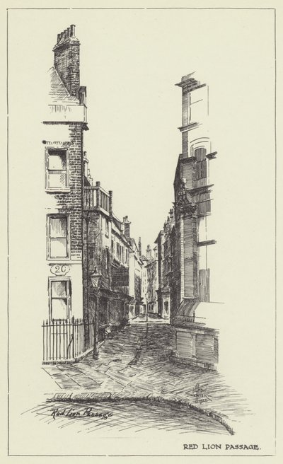 Red Lion Passage af Alan Stapleton