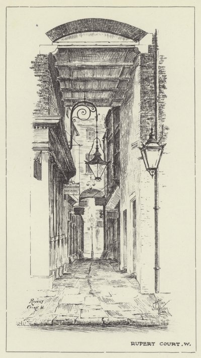 Rupert Court, West af Alan Stapleton