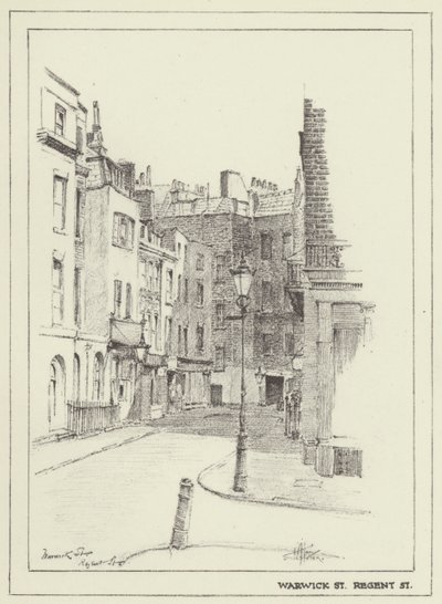 Warwick Street, Regent Street af Alan Stapleton