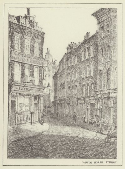 White Horse Street af Alan Stapleton