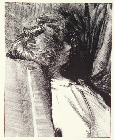 Indolence, c.1904 af Albert de Belleroche