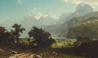 Lake Lucerne af Albert Bierstadt